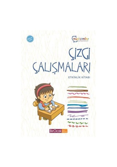 Çizgi Çalışmaları Etkinlik - Mavi Çember 48 Ay ve Üzeri