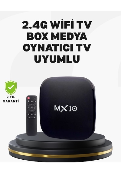 Android Tabanlı Akıllı Medya Oynatıcı - 4 Çekirdekli İşlemci, Ekran Yansıtmalı