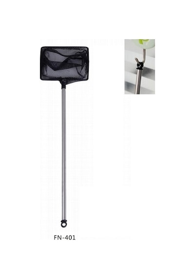 Akvaryum Teleskopik Karides-Balık Kepçesi 4" 15-45 cm./Dikdörtgen