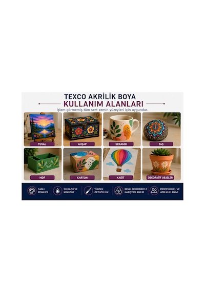 Akrilik 400 Ml Siyah