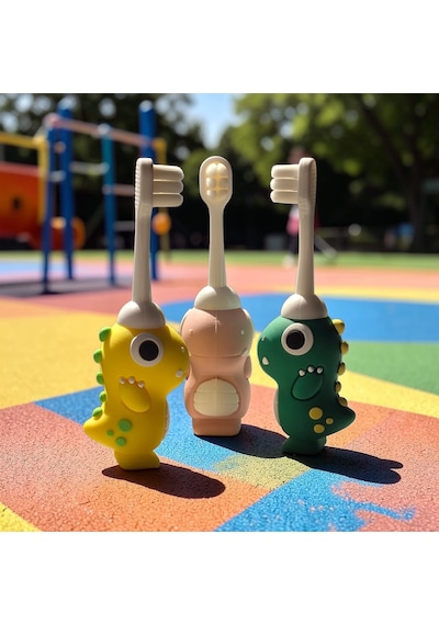 Smileyes Ultra Yumuşak Bebek Diş Fırçası Yeşil