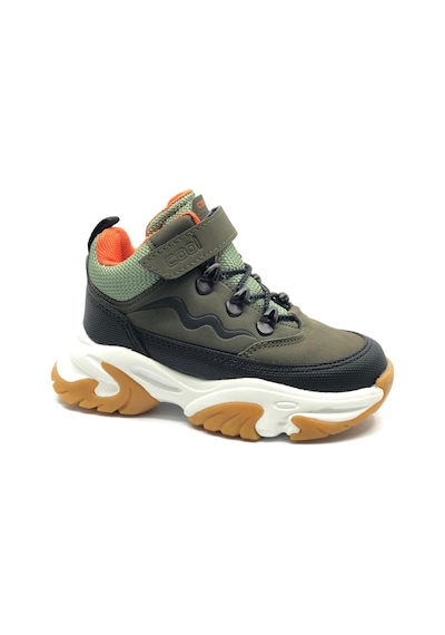 Cool 26-evil Ortopedik Kaymaz Taban Unisex Çocuk Bot Haki
