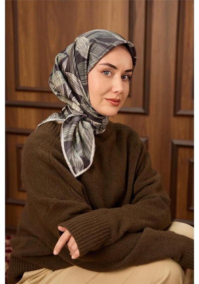 Silk Home Twill İpek Eşarp 11488-38 Antrasit