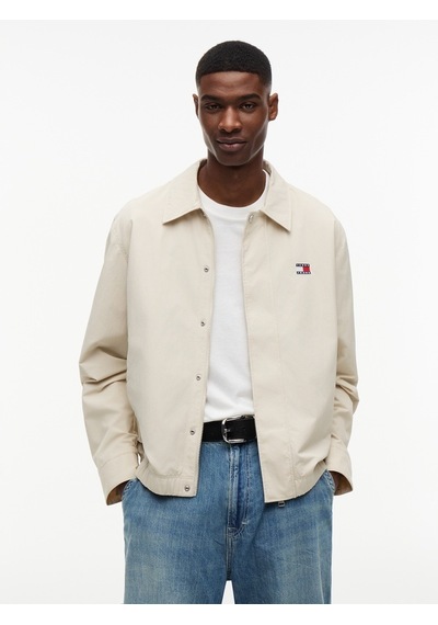 Tommy Hilfiger Tjm Cıty Lıfe Coach Jacket Erkek Bej Mont - Dm0dm22733