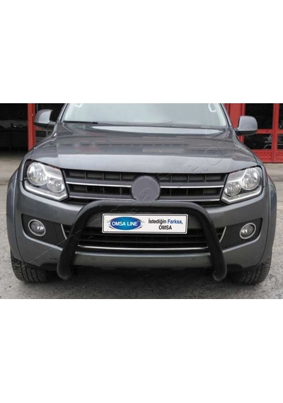 Mitsubishi L200 Pars Ön Koruma Q76 Siyah 2007-2015