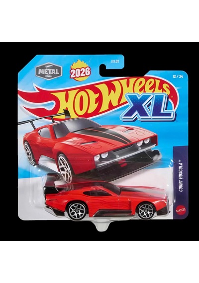 Hot Wheels Xl 1/43 Count Muscula
