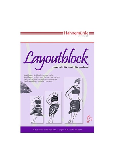 Hahnemühle Layoutblock 75 Sayfa 75G A4