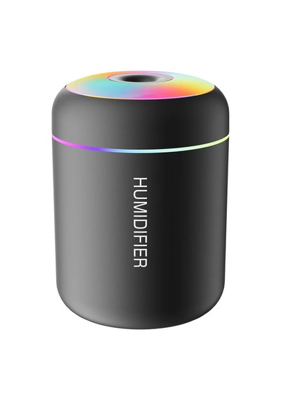 180ml Mini Hava Nemlendirici Usb Elektrikli Aroma Difüzör Uçucu Yağ Temizleyici Black