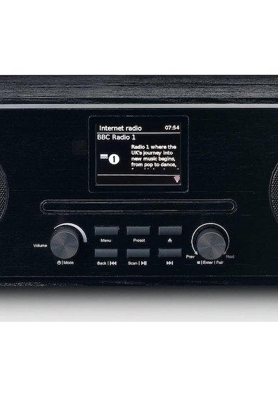 Lenco DIR-261 Internet Radyo Dab + CD Bluetooth Kumandalı FM Radyo Siyah