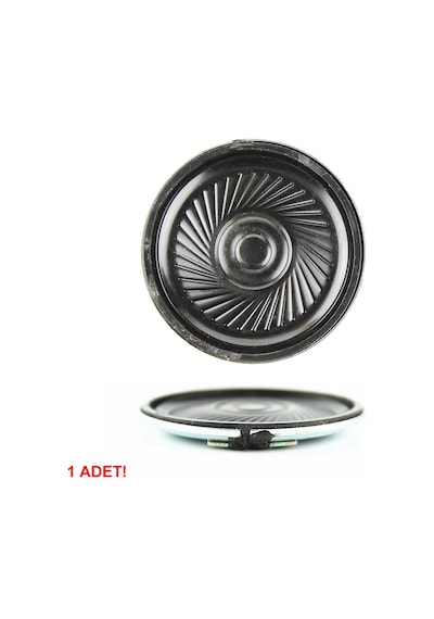 İnce 4cm 50 Ohm 0.5W Hoparlör Yuvarlak Speaker