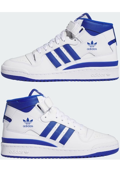 Ftwr Whıte Adidas Erkek Basketbol Ayakkabı Forum Mid Ig3755 Null Beyaz