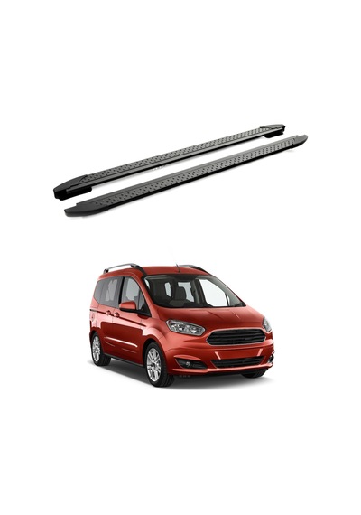 Ford Courier 2014-2023 Yan Basamak Era V2 Siyah