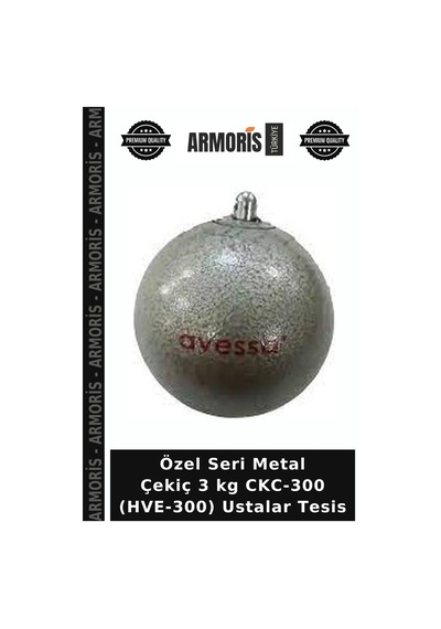 Özel Seri Metal Çekiç 3 Kg Ckc-300 Hve-300 Ustalar Tesis