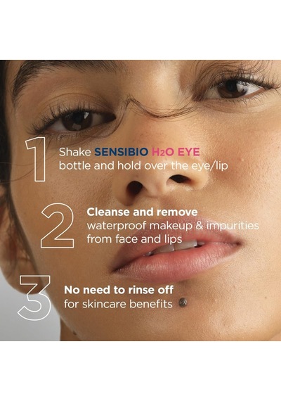 Bioderma Sensibio H2o Eye Çift Fazlı Göz, Dudak, Kirpik Micellar Makyaj Temizleyici Provitamin B5 125 Ml