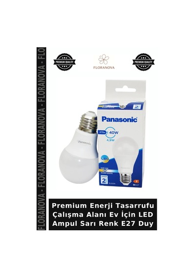 Premium Enerji Tasarrufu Çalışma Alanı Ev İçin Led Ampul Sarı Renk E27 Duy