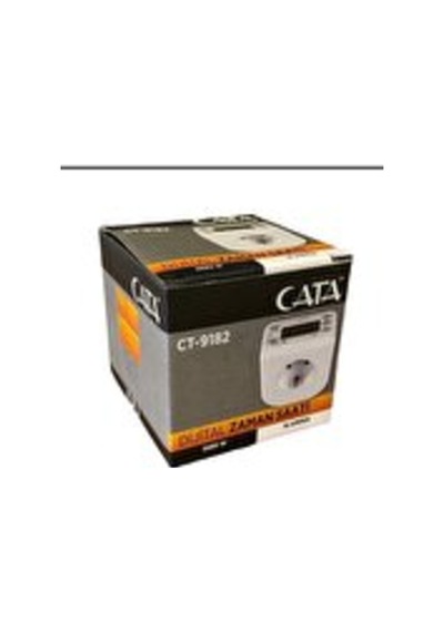 Pirontek Cata Ct-9182 Dijital Yeni Nesil Minimal Zaman Saati - 1