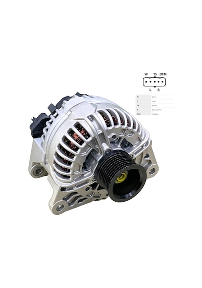 Seg 24v Alternatör Dinamo 70 A Soketli 5 Fiş W-l-15-s-dfm Iveco Euro Cargo