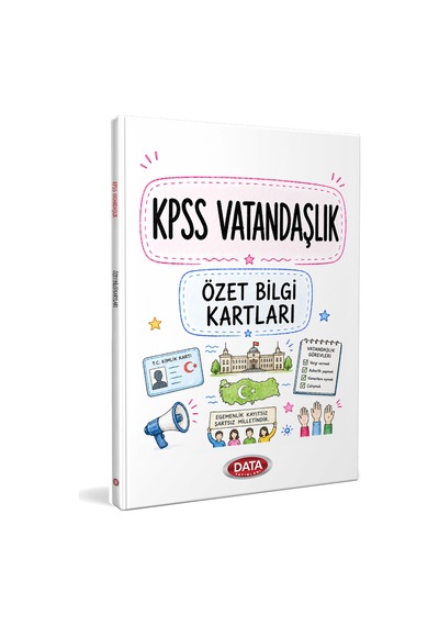 Data Kpss Vatandaşlık Özet Bilgi Kartları Data Yayınları