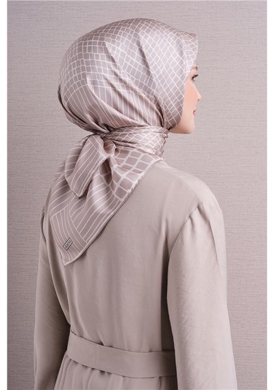 Armine Saf İpek Twill Eşarp 9644d 09 Pudra Pembe
