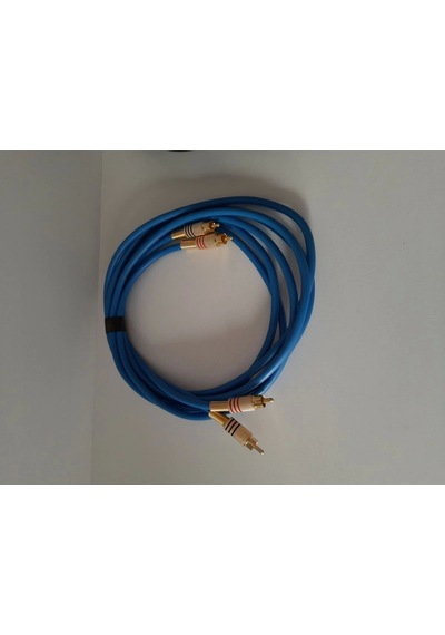 El Yapımı Amfi Rca Ses Kablosu 2 Metre - Parazit Yapmaz Güzel Ses