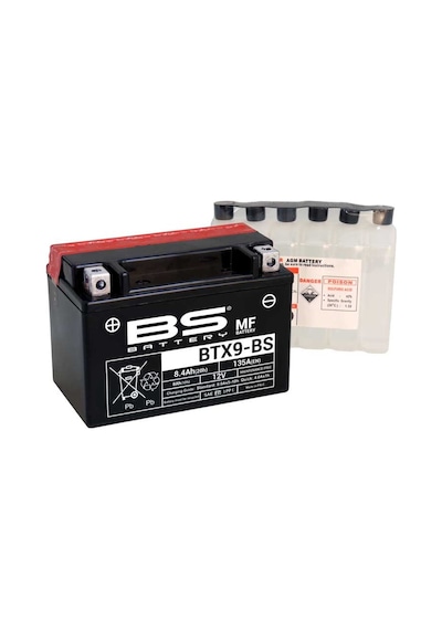 Bs Battery 12v 8.4 Ah Motosiklet Aküsü 135 A (en) (150*87*105) (b N11.14011