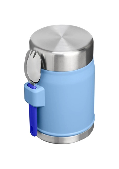 Stanley Classic Legendary Kaşıklı Yemek Termosu 0.40 Litre Blue Sky Mavi