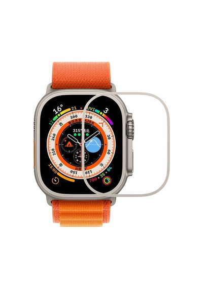 Watch Ultra 49mm Mkst Metal Kasa Koruyucu Saat Çerçevesi - Starlight