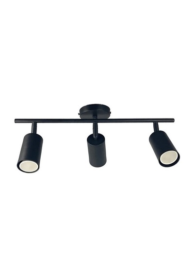 Riolight Led Spot,led Avize Siyah Gövde 3xgu10 Duylu 5w 2700k 360