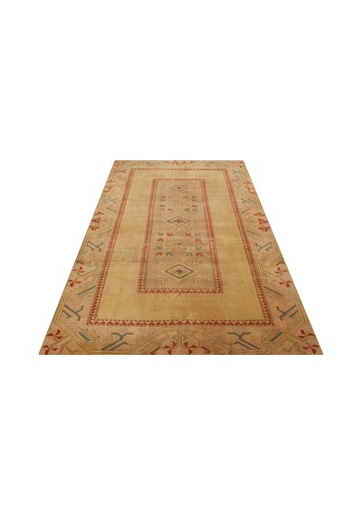 Eşsiz Güzelliğe Sahip Vintage El Dokuma Halı 150 X 232 Cm 8776