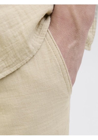 Jack & Jones Erkek Rahat Kalip Jogger Şort - Jaiden - 12274758 Safari