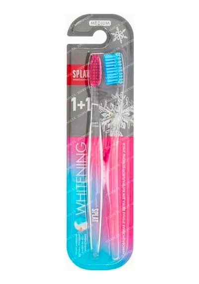 Splat Professional Whitening Medium Diş Fırçası 2li 1 Adet
