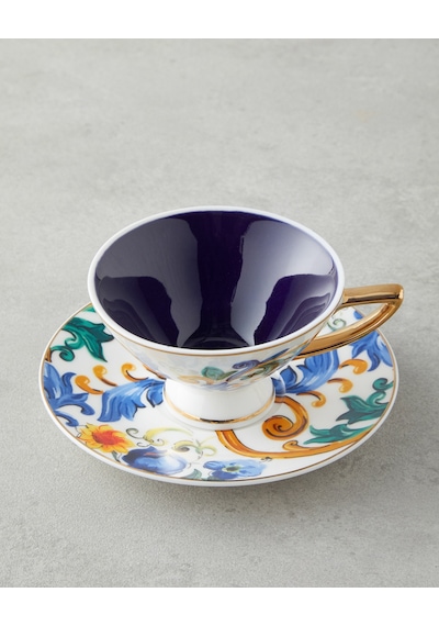 English Home Azalia New Bone China 4 Parça 2 Kişilik Kahve Fincan Takımı 90 Ml Renkli Renkli