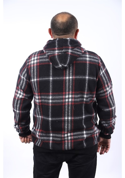 Moc Grande Mocgrande Kangaroo Pocket Oduncu Sweat-Gömlek Stripe 22209