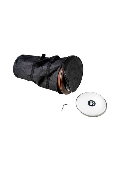 Agean Vinlex Covered Darbuka In Brown Darbuka