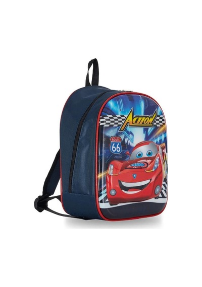 Cars Şimşek Kreş ve Anaokulu Çocuk Sırt Çantası 5d Kabartmalı 33 CM