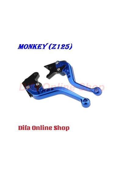 Monkey Z125 Manet Ayarlı Cnc Spor 2019-2022 Mavi Motoparax Renk : Standart