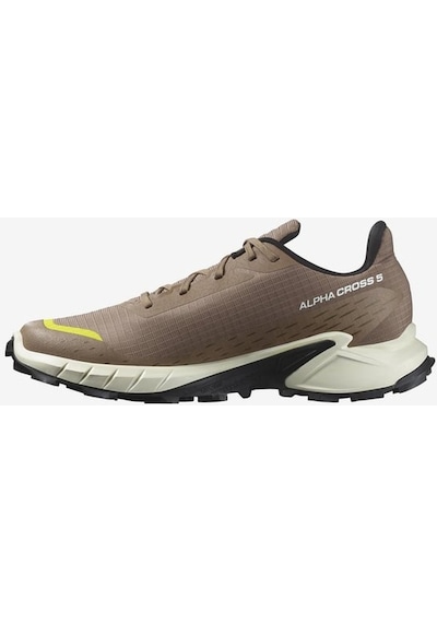 Salomon Alphacross 5 Erkek Koşu Ayakkabı - Kahverengi