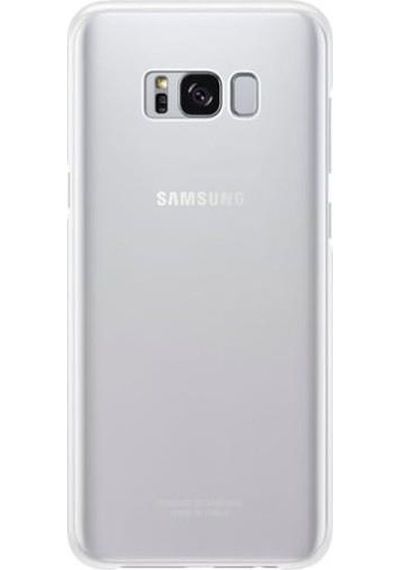 Galaxy S8+ İle Uyumlu Şeffaf Koruyucu Kılıf Gri Ef-qg955csegww
