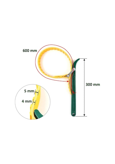Tatian Kayışlı Yağ Filtre Sökme Anahtarı 300 Mm N11.3667