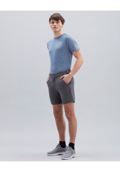 Skechers M Micro Collection 7 Inch Walk Short Erkek Gri Deniz Şortu S211710-003 Gri