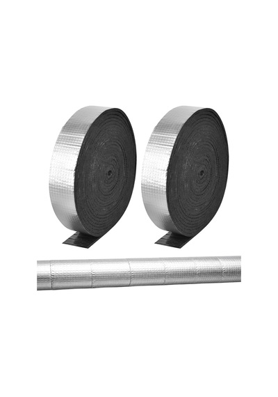 2 Rulo Boru İzolasyonu Köpük, 8 M X 10 Cm İzolasyon Kanalı, 5 Mm Kalınlık