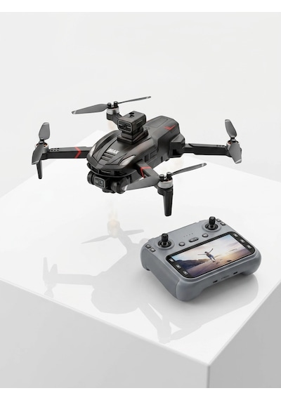 Canlı Görüntü Aktarımlı Çift Kameralı Uzaktan Kumandalı Drone