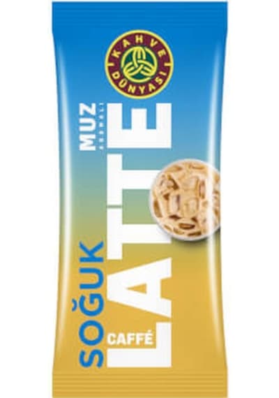 Kahve Dünyası Özel Seri Soğuk Muz Aromalı Caffe Latte 10'lu