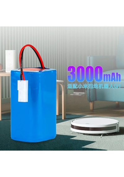 Xiaomi Mop G1 2in1 Essential 3000 Mah Robot Süpürge Batarya MJSTG﻿1﻿ H18650CH-4S1P