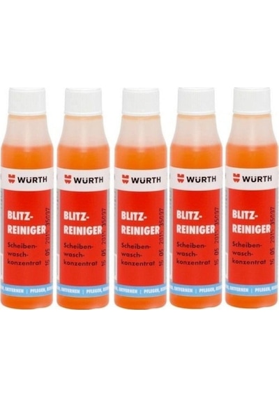 Würth Konsantre Cam Temizleme Sabunu 32 Ml 5 Adet Sabun