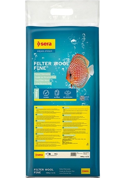 Sera Elyaf Fine İnce Beyaz 1 KG