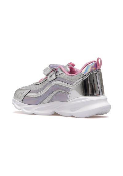 BUCKHEAD Glossy Shine Kız Çocuk Hafif Işıklı Günlük Sneaker Spor Ayakkabı 25k Buck4430 Gümüş GÜMÜŞ BUCKHEAD Glossy Shine Kız Çocuk Hafif Işıklı Günlük Sneaker Spor Ayakkabı 25k Buck4430 Gümüş GÜMÜŞ