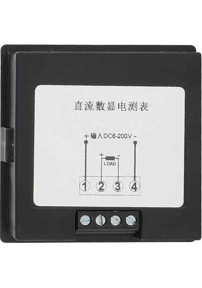 Alkatronik-Dc 6-200V 20A Dijital Voltmetre Ampermetre Wattmetre Voltaj Akım