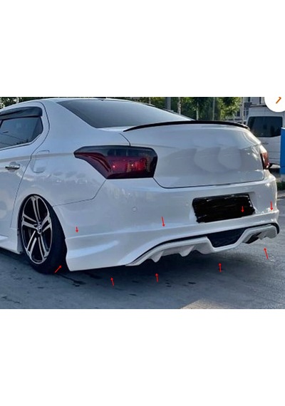 301 Custom Arka Tampon Eki - Plastik - Boyasız