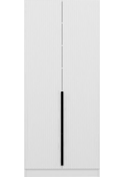 Minar Kale 210 Cm 2 Kapaklı 2b Raf Portmanto Byz Mbr Çizgili Byz
